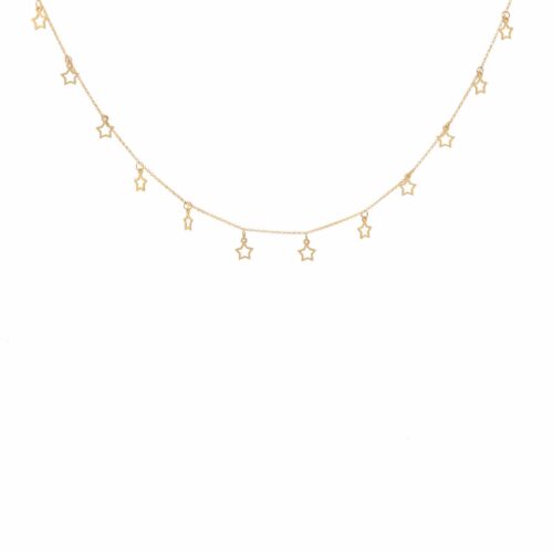Gargantilha Choker Estrelas
