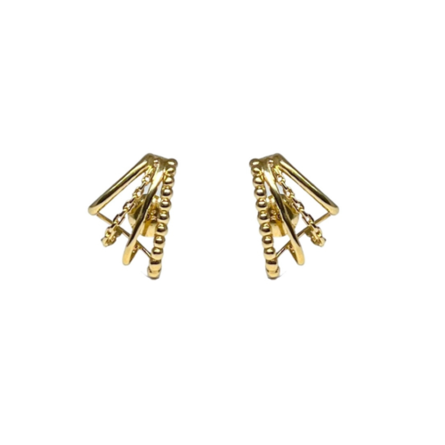 Brinco Ear Cuff em ouro amarelo